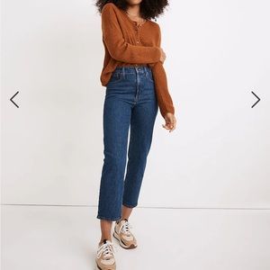 Madewell | The Perfect Vintage Straight Crop
